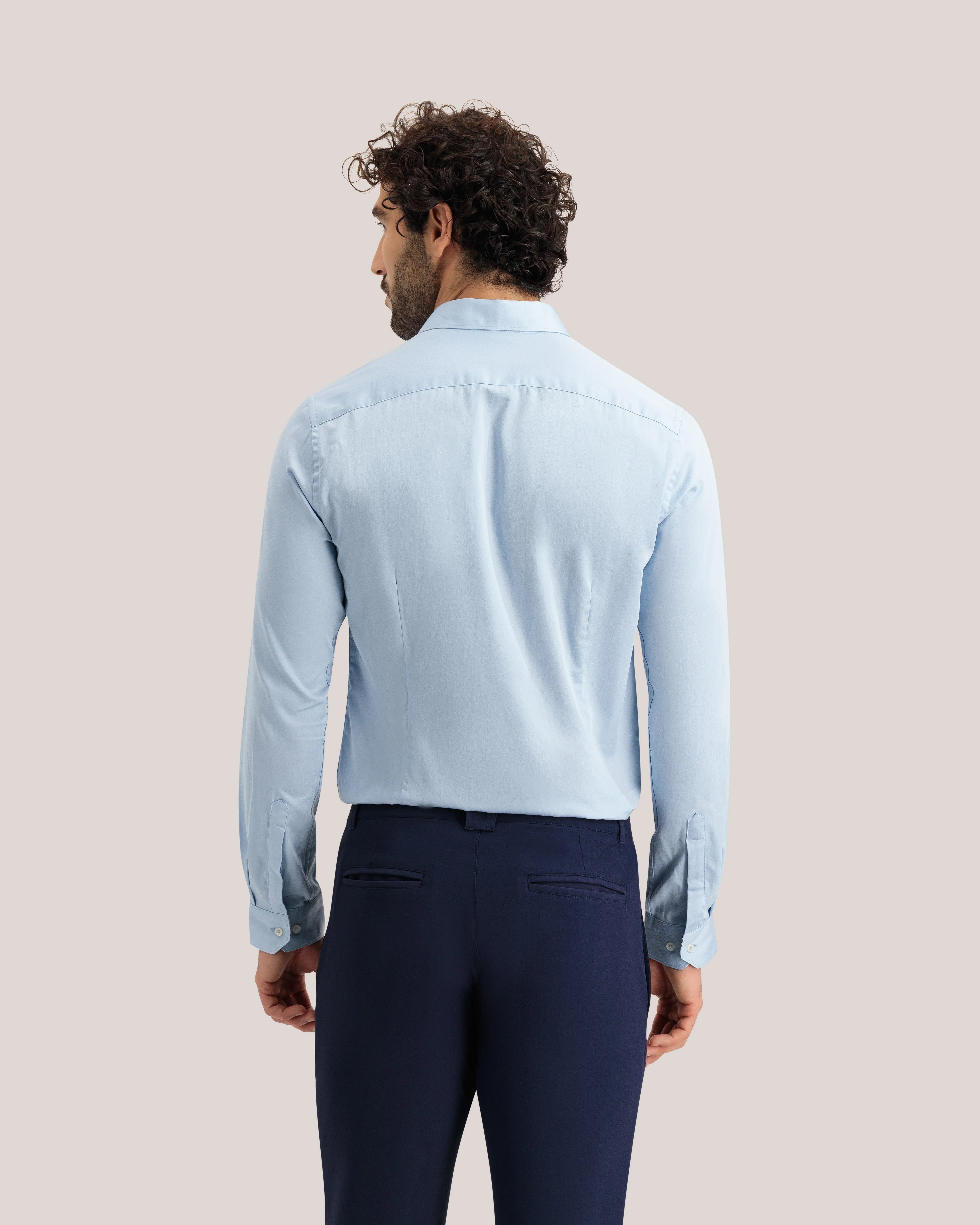 Tb178S Core Ice Blue Shirt Blue - Image 4