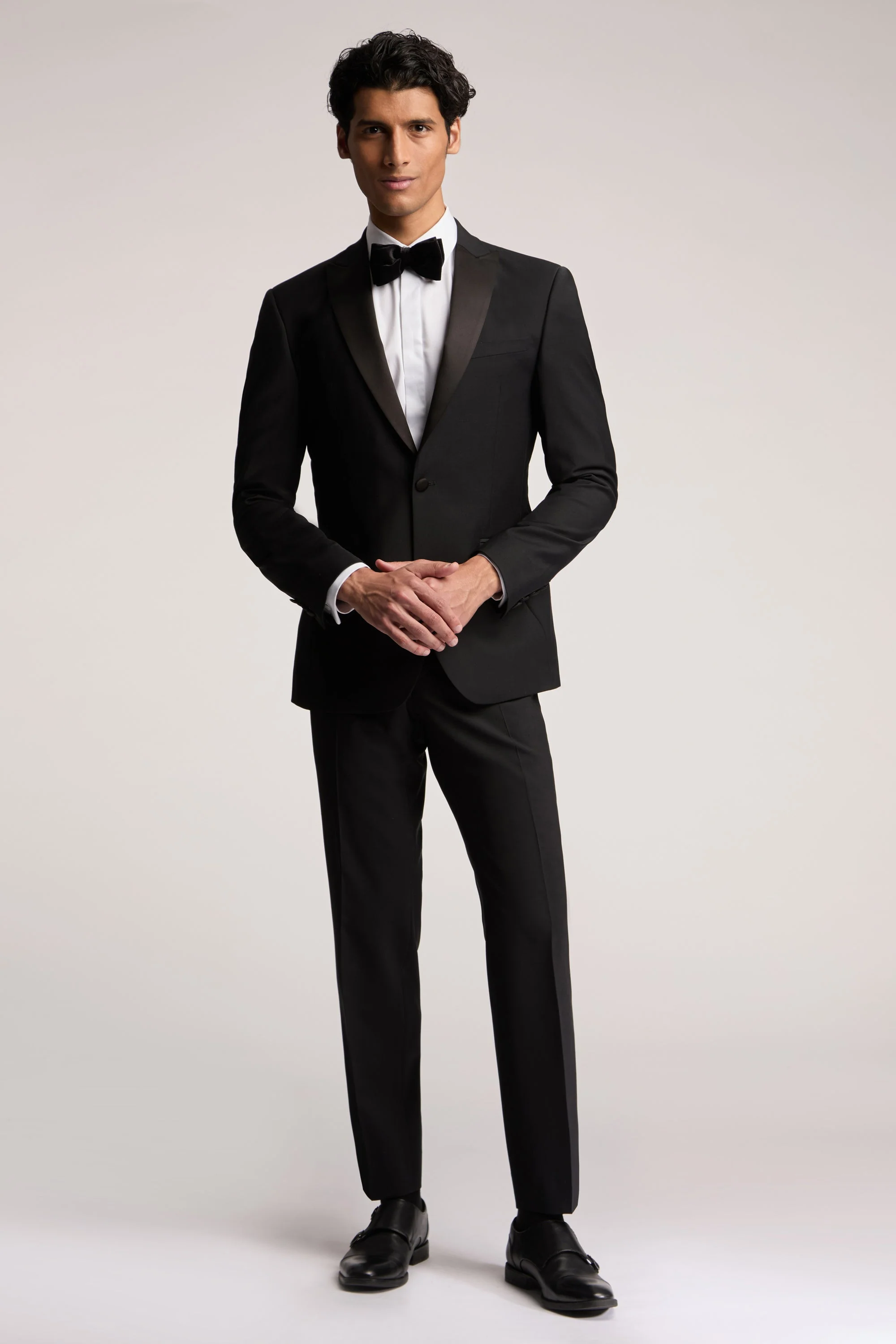 Black Tuxedo Jacket Black - Image 2