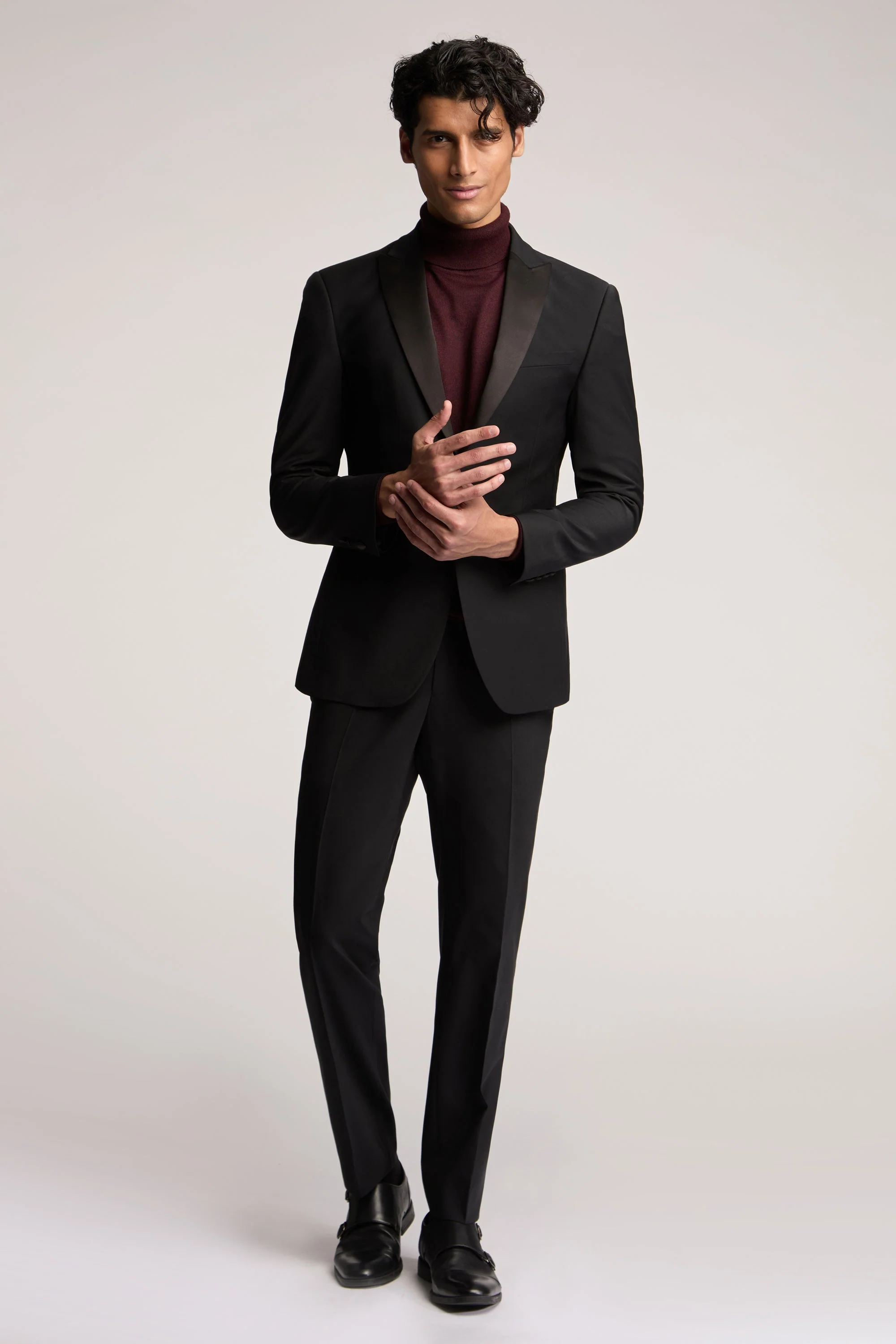 Black Tuxedo Jacket Black - Image 6