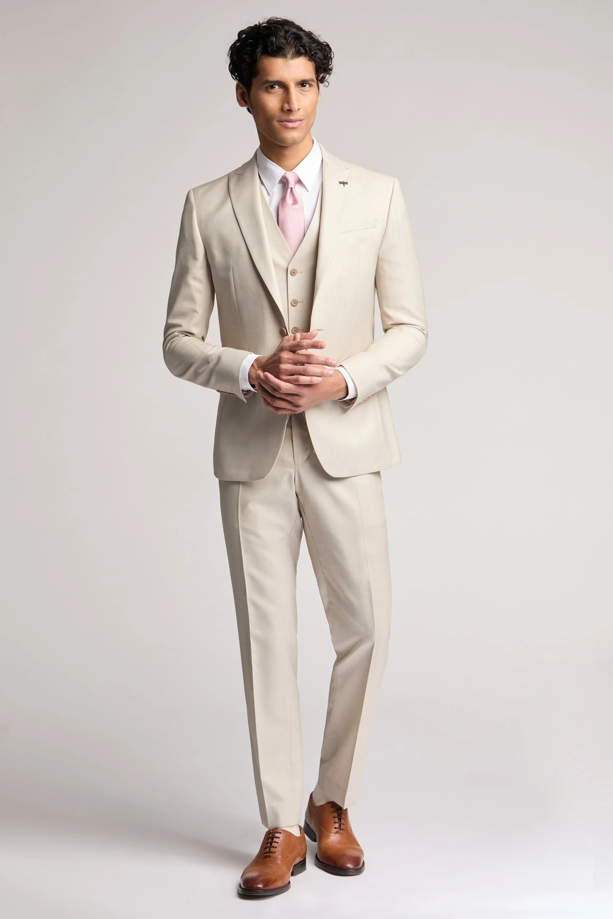 Stone Sharkskin Jacket Stone - Image 2