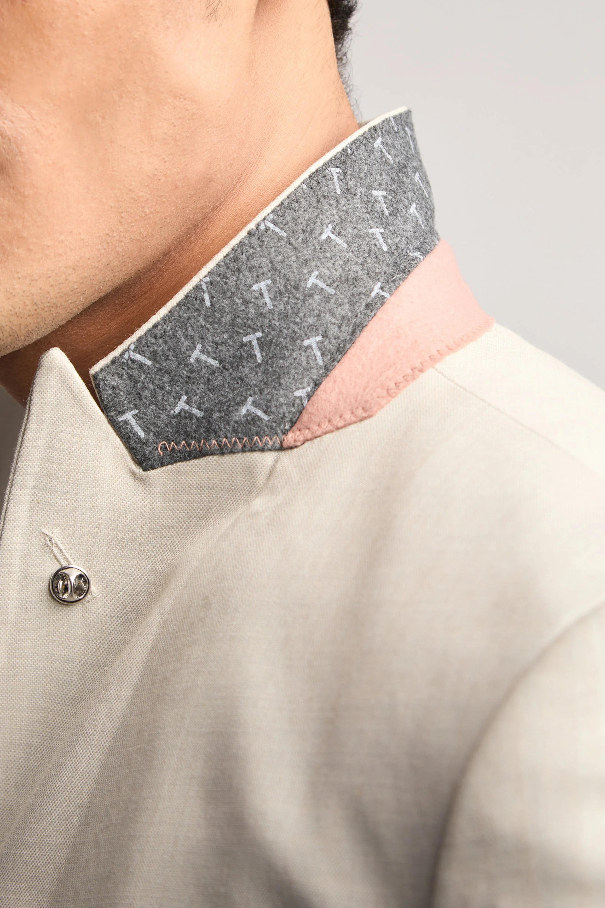 Stone Sharkskin Jacket Stone - Image 5