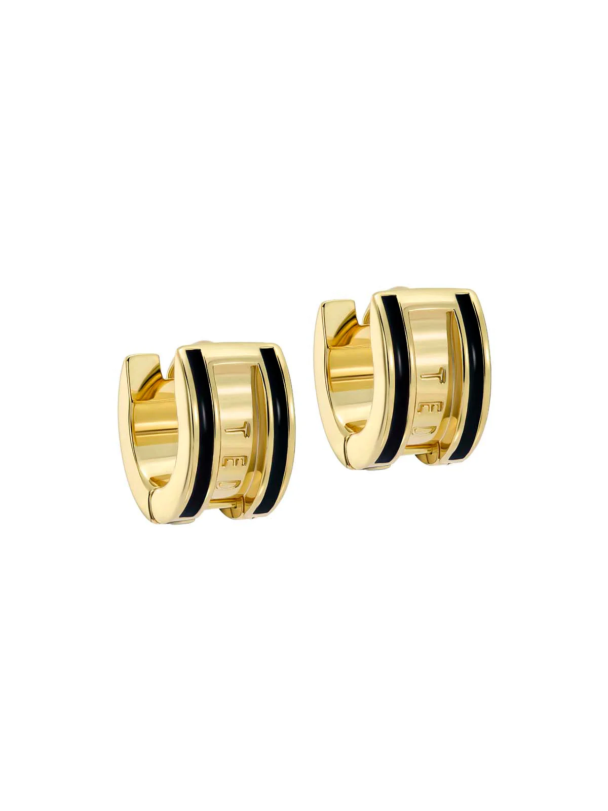 Rolo Classic Colour Enamel Roll Huggie Black - Image 2