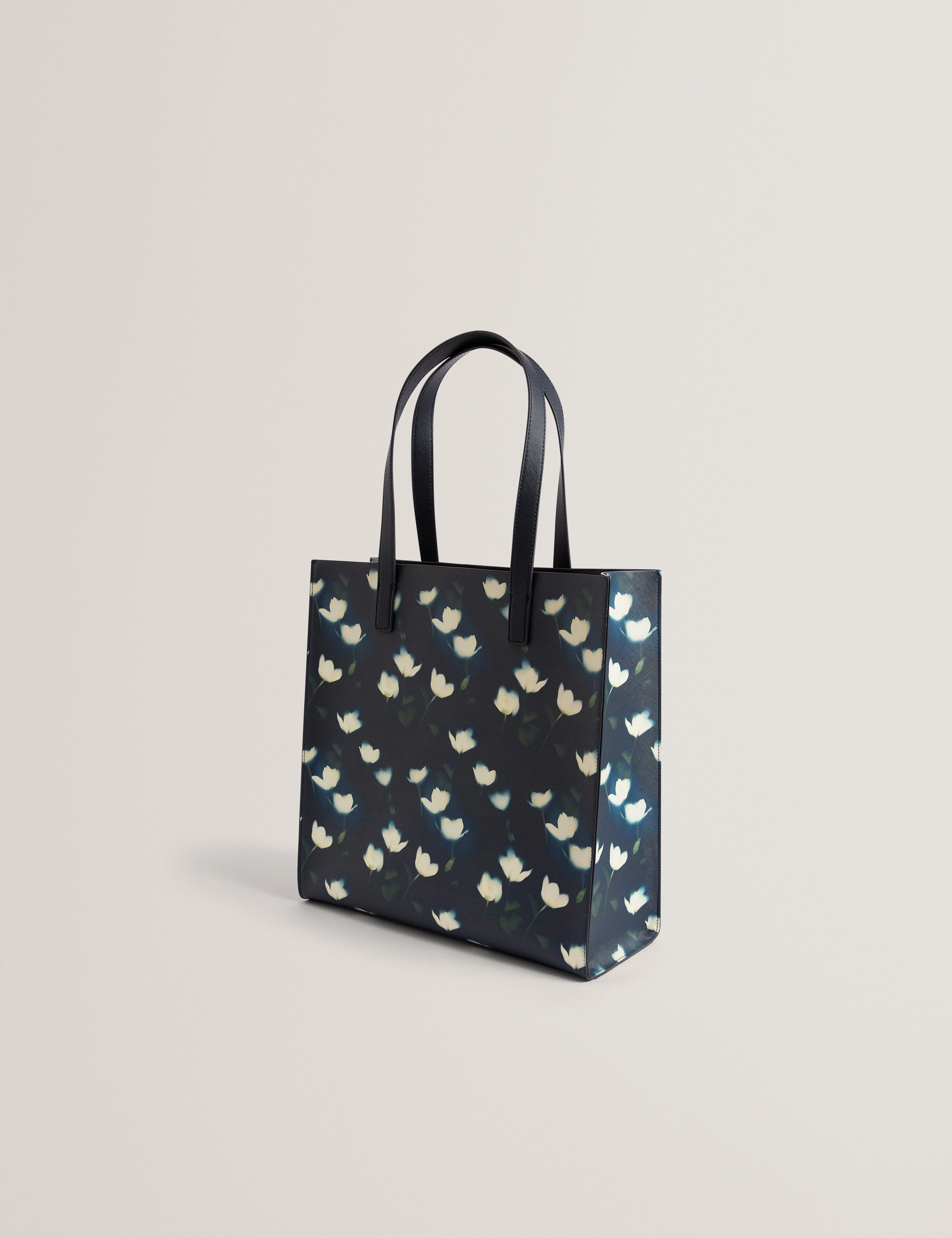 Tuulcon Large Tulip Printed Icon Bag Navy - Image 3
