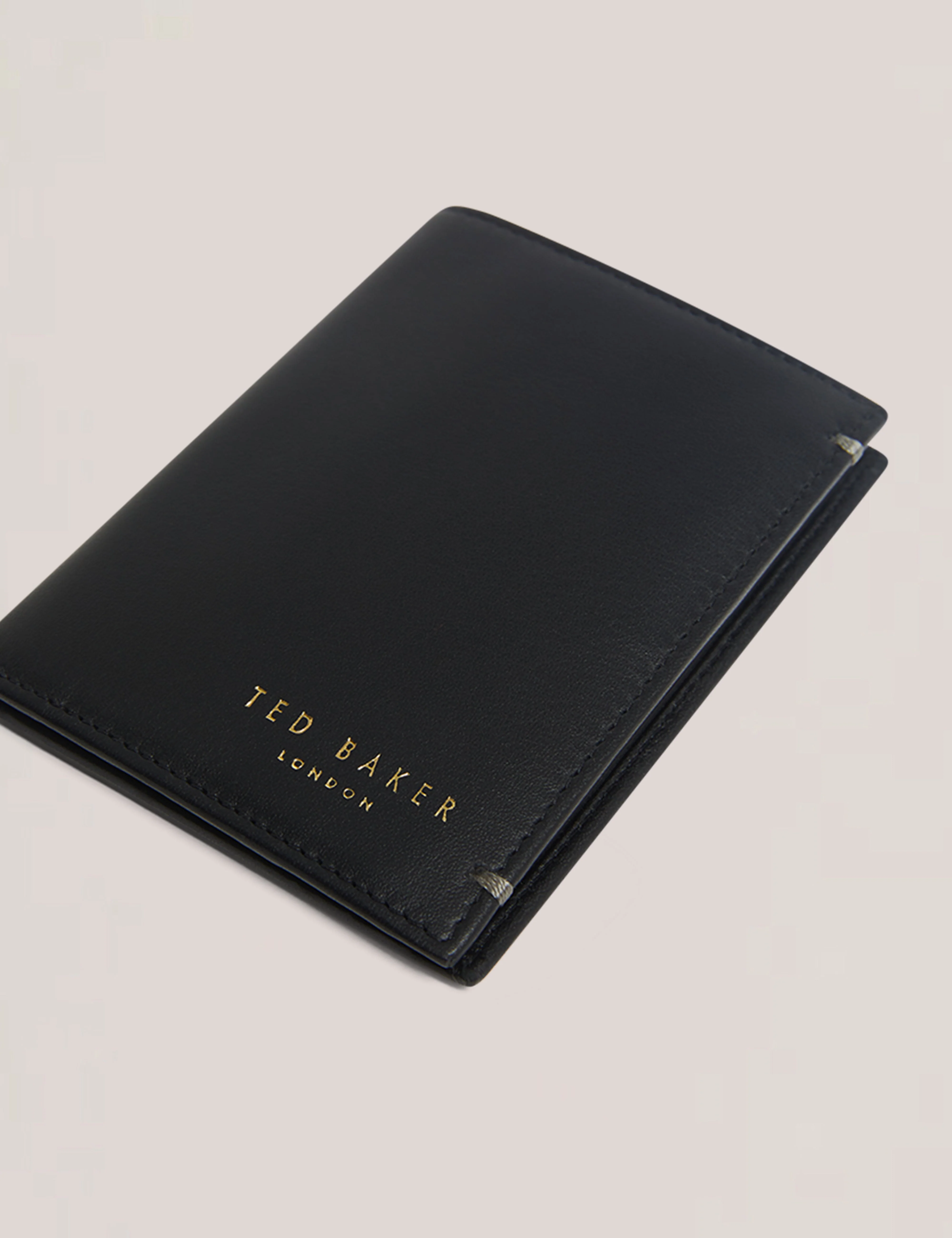 Zackory Leather Cardholder Black - Image 2
