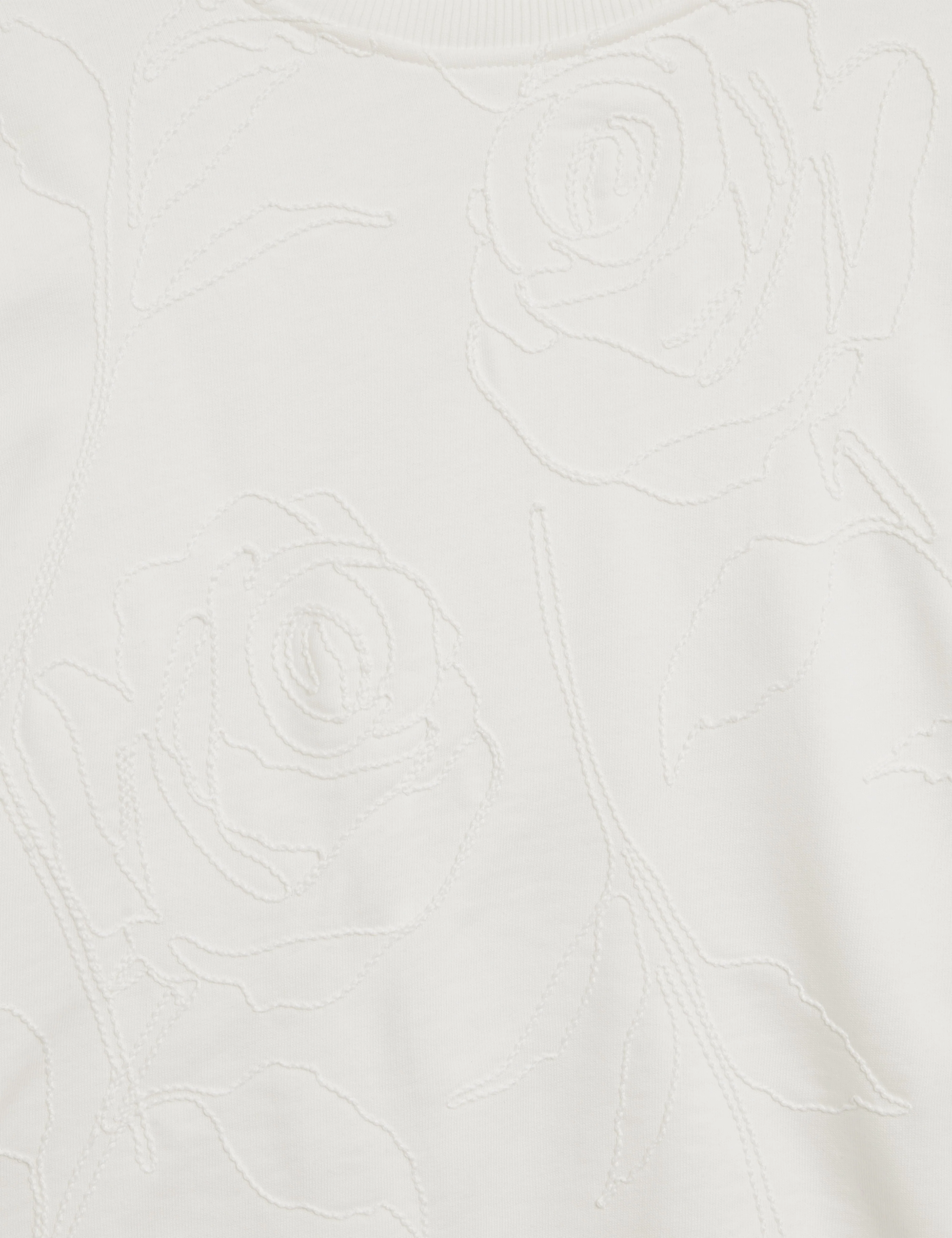 Zeppie Printed Sweatshirt Ivory - Image 3
